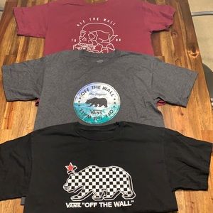 Vans Shirts 3 Pack